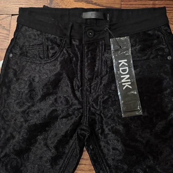 KDNK Black Patterned men’s Jeans / Pants – New With Tags (Streetwear)